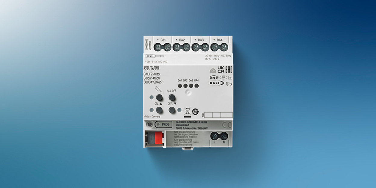 KNX DALI 2 Gateway Colour bei Elektro Schönefeld GmbH in Ilmenau OT Unterpörlitz